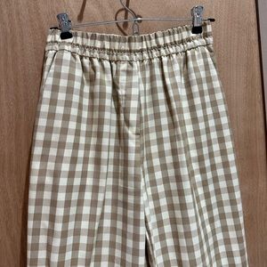 Plaid trousers